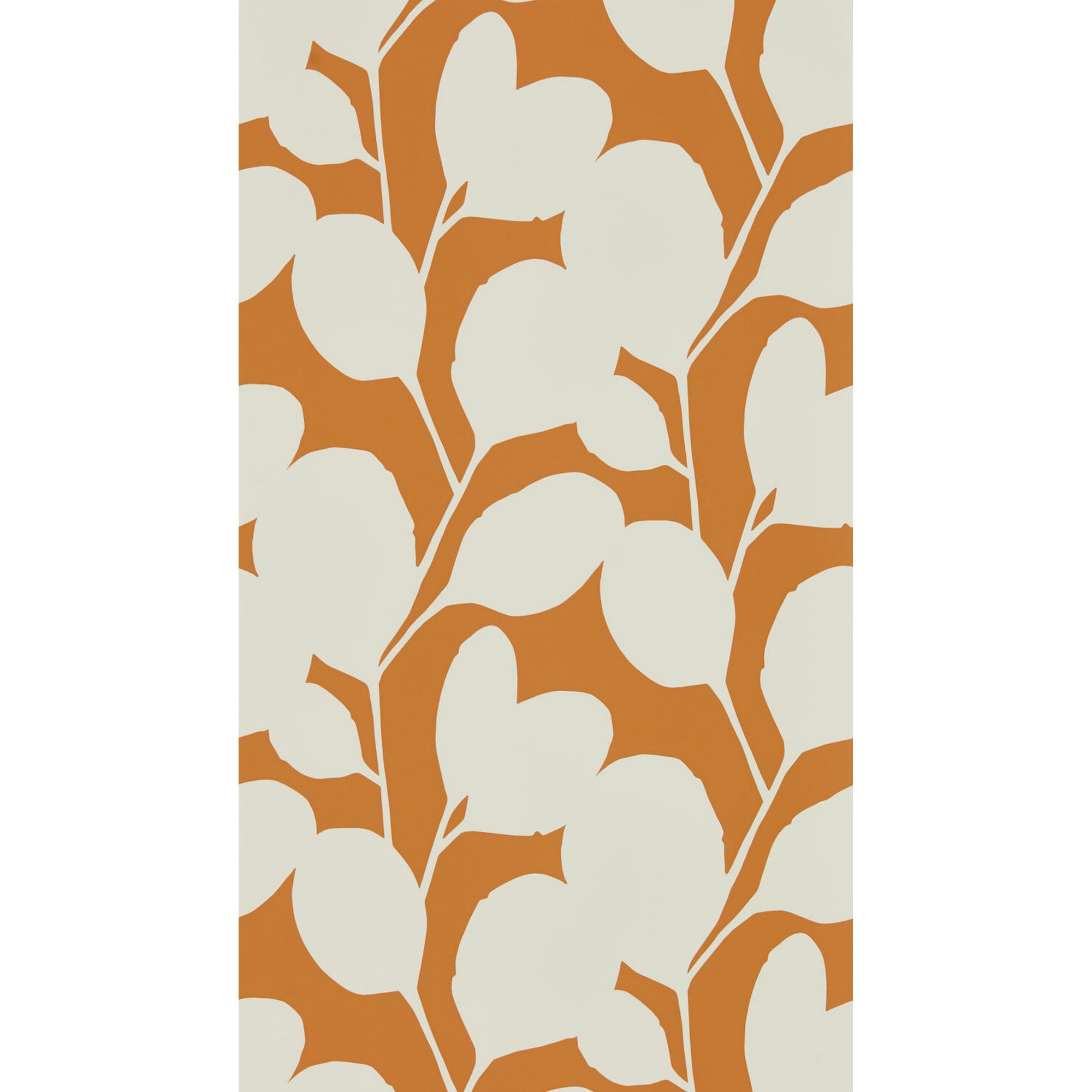 Ocotillo Botanical Wallpaper 111818 By Scion In Paprika Orange